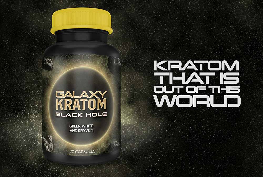 Kratom capsule label design