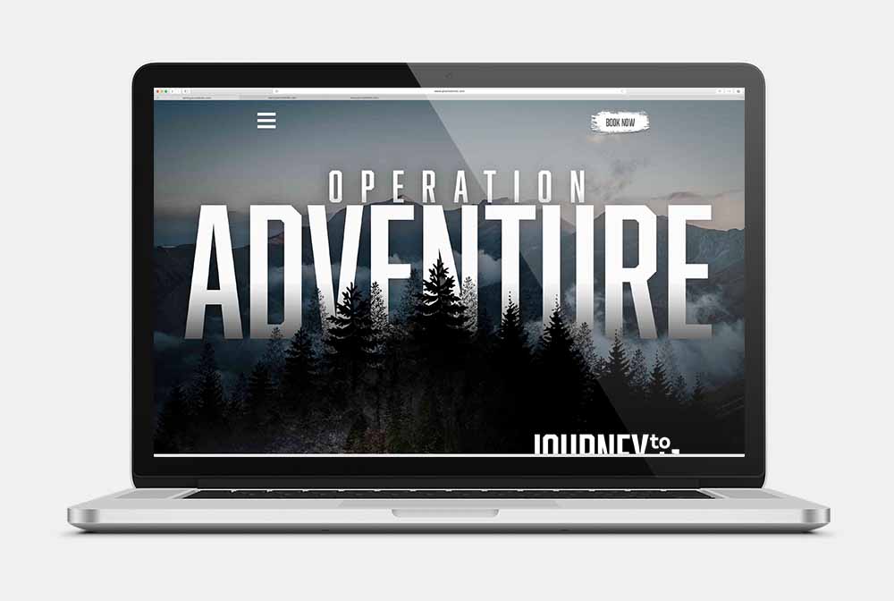 Addy Award Winning Web Design: Operation Adventure
